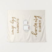 Een Baby is Baby shower Wandkleed (Voorkant (horizontaal))