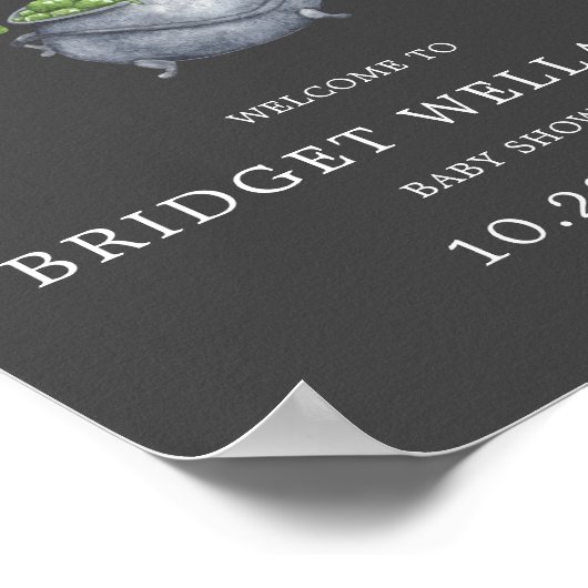 Een Baby is Breedhalloween | Poster (Hoek)