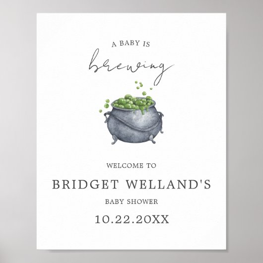 Een Baby is Breedhalloween | POSTER (Voorkant)