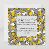 Een Baby is Brewing - Gezamenlijke uitnodiging van (Achterkant)