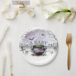 Een Baby is Brewing Party Bord (P/G)