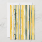 Een baby is brouwen Tea Party Baby shower Kaart (Achterkant)