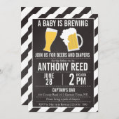 Een Baby is de Uitnodiging van de Kleur en van de (Voorkant / Achterkant)