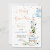 Een Baby is de Uitnodiging van de Partij van de Te (Voorkant)