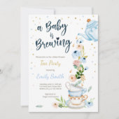 Een Baby is de Uitnodiging van de Partij van de Te (Voorkant)