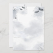 Een Baby is de Uitnodiging van het Baby shower van (Achterkant)