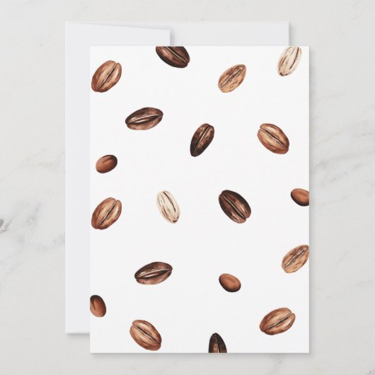 Een Baby is de Uitnodiging van het Baby shower van (Achterkant)