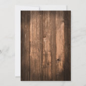 Een Baby is de Uitnodiging van het Baby shower van (Achterkant)