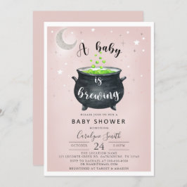 Een Baby is de Uitnodiging van het Baby shower van