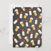 Een Baby is een baby-breiende uitzending Kaart (Achterkant)