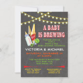 Een Baby is een baby-breiende uitzending Kaart (Voorkant)