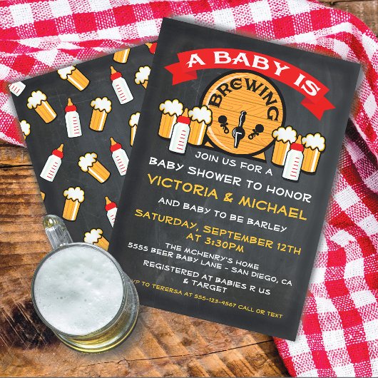 Een Baby is een baby-breiende uitzending Kaart