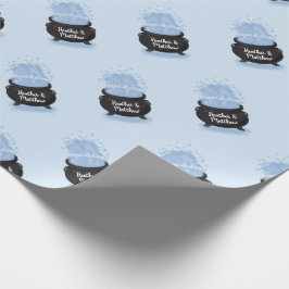 Een Baby is een Baby shower van de heek. Cadeaupapier