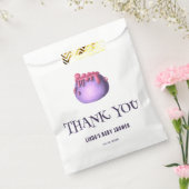 Een Baby is een Baby shower van een halloween. Dan Bedankzakje (Gezegeld)