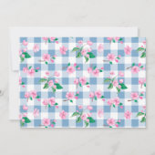 Een Baby is een ‘ Breedroze’ of ‘ Blue Poem’ Zwang Aankondiging (Achterkant)