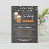 Een Baby is een brouwerij met schoeisel BBQ BabyQ  Kaart (Staand voorkant)