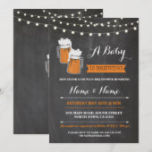 Een Baby is een brouwerij met schoeisel BBQ BabyQ  Kaart (Voorkant / Achterkant)