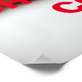 Een Baby is een cadeau van GOD Poster (Hoek)