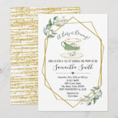 Een Baby is een uitnodiging voor de groene douche (Voorkant / Achterkant)