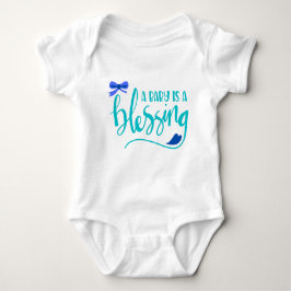 Een Baby is een zegen, jongen Baby Romper