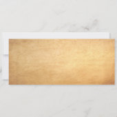 Een Baby is het Baby shower Ticket Invitatie van h Kaart (Achterkant)