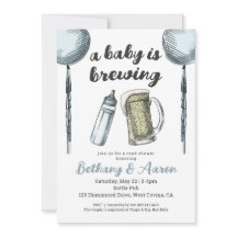 Een Baby is het Baby shower van Breedparken Uitnod