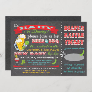 Een Baby is het Baby shower van de Breedte Diaper  Kaart