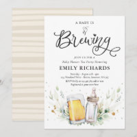 Een Baby is het Baby shower van de groenery-bierco