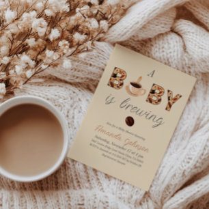 Een Baby is het Baby shower van de Koffie Kaart