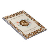 Een Baby is het Baby shower van de koffie van de b Notitieboek (Rechterzijde)