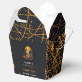 Een Baby is het Baby shower van de stekelkegel Bedankdoosjes (Geopend)