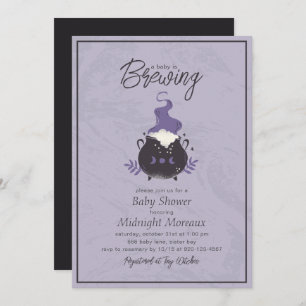 Een Baby is het Baby shower van de stekelkegel Kaart