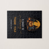 Een Baby is het Baby shower van de stekelkegel Legpuzzel (Horizontaal)