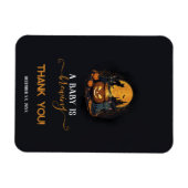 Een Baby is het Baby shower van de stekelkegel Magneet (Horizontaal)