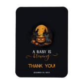 Een Baby is het Baby shower van de stekelkegel Magneet (Verticaal)