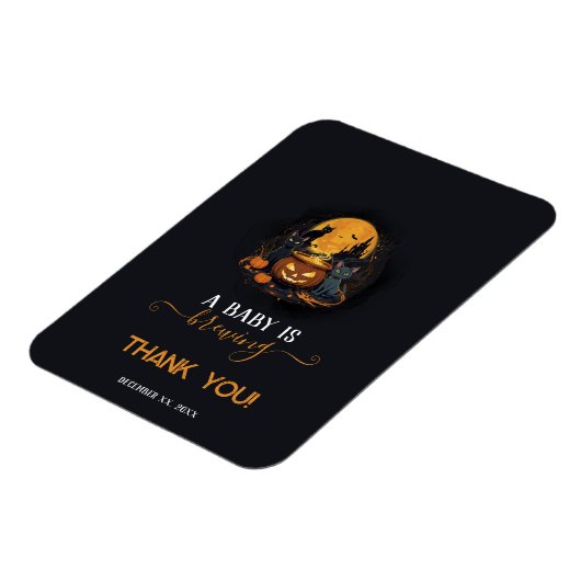 Een Baby is het Baby shower van de stekelkegel Magneet (Linkerzijde)