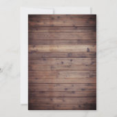 Een Baby is het Baby shower van een bijtende biet Kaart (Achterkant)