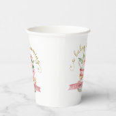 Een Baby is het Breken van de kopjes van het Docum Papieren Bekers (Rechts)