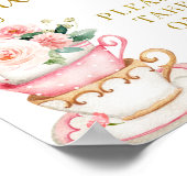 Een Baby is het Breken van het teken van de Favors Poster (Hoek)