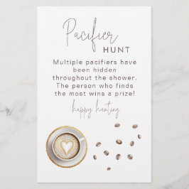 Een Baby is het brouwen van baby shower Pacifier H