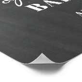 Een Baby is het brouwen van Baby shower welkom Pos Poster (Hoek)