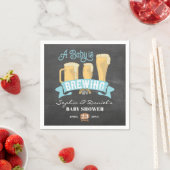 Een Baby is het brouwen van Baby showers servetten (Insitu)