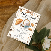Een Baby is het brouwen van brunch & koffie Baby s Kaart
