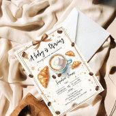 Een Baby is het brouwen van brunch & koffie Baby s Kaart