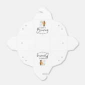 Een Baby is het brouwen van flessenglas Baby showe Bedankdoosjes (Uitgevouwen)