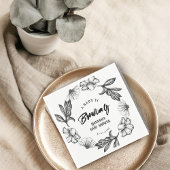 Een baby is het brouwen van Gothic Flowers tatt Ba Servet