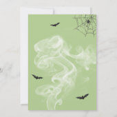 Een Baby is het brouwen van groene heks Baby showe Kaart (Achterkant)