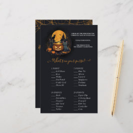 Een Baby is het brouwen van Halloween Baby shower