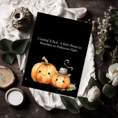 Een Baby is het brouwen van Halloween Baby shower 