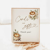 Een Baby is het brouwen van Kaarten en geschenken  Poster